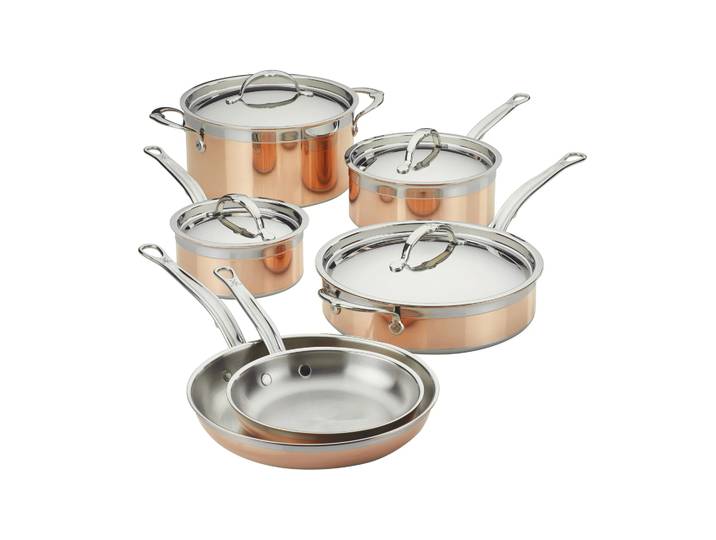 Hestan Hestan Copperbond Topf- und Pfannenset 10-teilig
