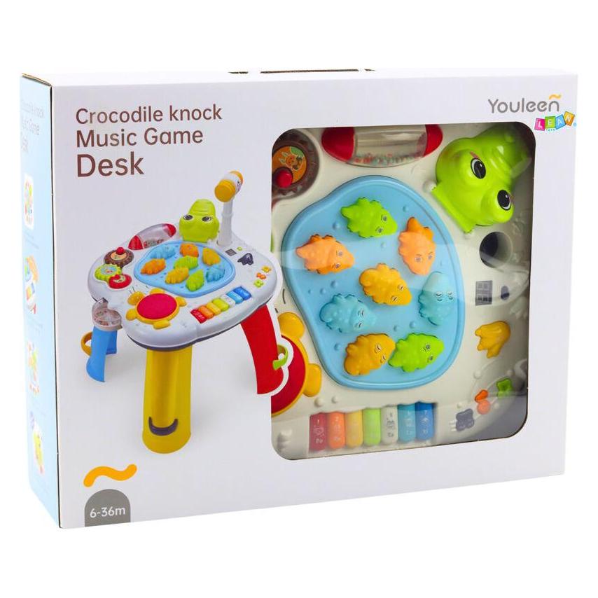 Lean Toys Leantoys Interaktives Klavier und Trommeltisch (66490285)