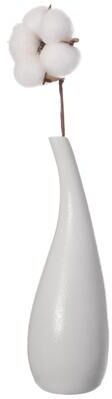 Uniquewise Modern White Ceramic Water Drop Vase