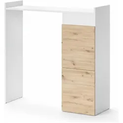 Vicco Alf, Waschmaschinenschrank, Weiss, Braun