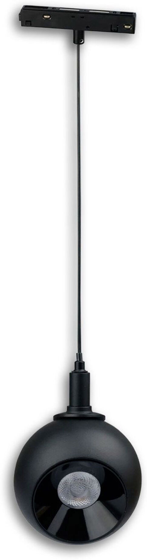 Isoled Track48 Hängeleuchte Ball Fokus Schwarz, 12w, 60°, 48v Dc, 3000k, Cri90