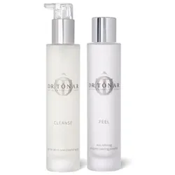 DR. TONAR COSMETICS Reinigungs-Duo Cleanse 100ml, Peel 70g