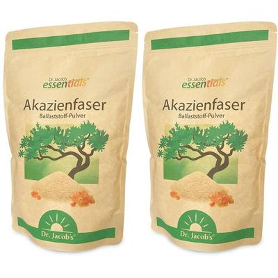 Akazienfaser Ballaststoff-Pulver Dr.Jacob's 2x 2x500 g Pulver