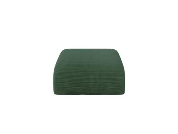 ALTDECOR Pouf Wohnzimmer Sitzhocker MIRA-PUF 91x89x40 Grün Sitzsack Cord Sitzpuff Pouf Hocker mit Füllung