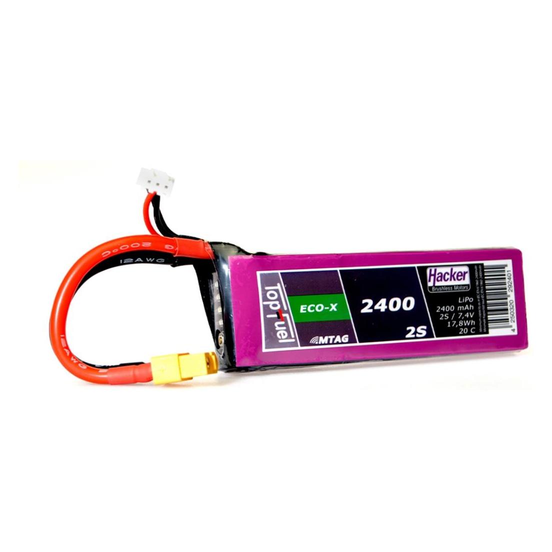 Hacker TopFuel ECO-X MTAG (2400 mAh, 7.40 V) (92400231)