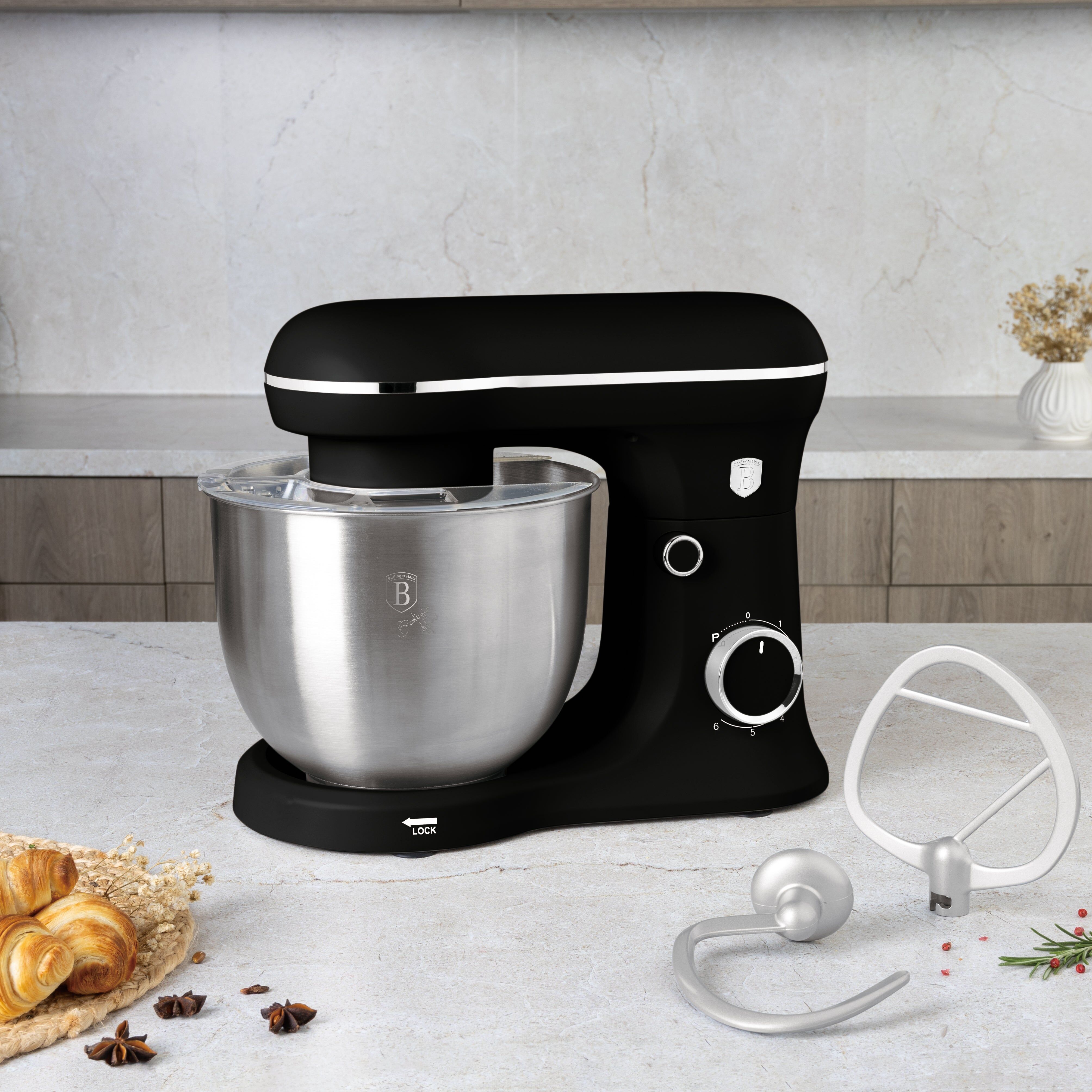 Engrospris Berlinger Haus Bh9773 Planetarisk Mixer – Mat Sort, 1500 W
