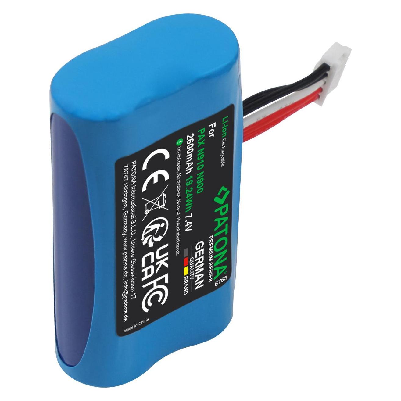 Patona Premium Akku für PAX A920 Pro YW008 (6768)