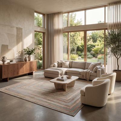 Nuloom Navelle Bordered Washable Area Rug