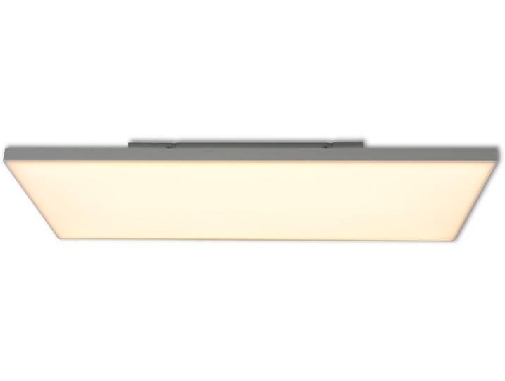 NÄVE LED Panel Carente , weiß, 1, H: 4,5cm, 1 Stk., Leuchten, Dimm- und Nachtlichtfunktion, rahmenlos, incl. Fernbedienung, CCT, LED Panel