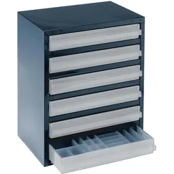 Raaco, Werkstattschrank, Stahlmagazin 250/6-3 (35.70 cm, 25.50 cm)