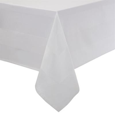 Gastronoble 10 Tischdecken Mitre Luxury Satin Band - weiß - 137 x 178cm - 100 % Baumwolle