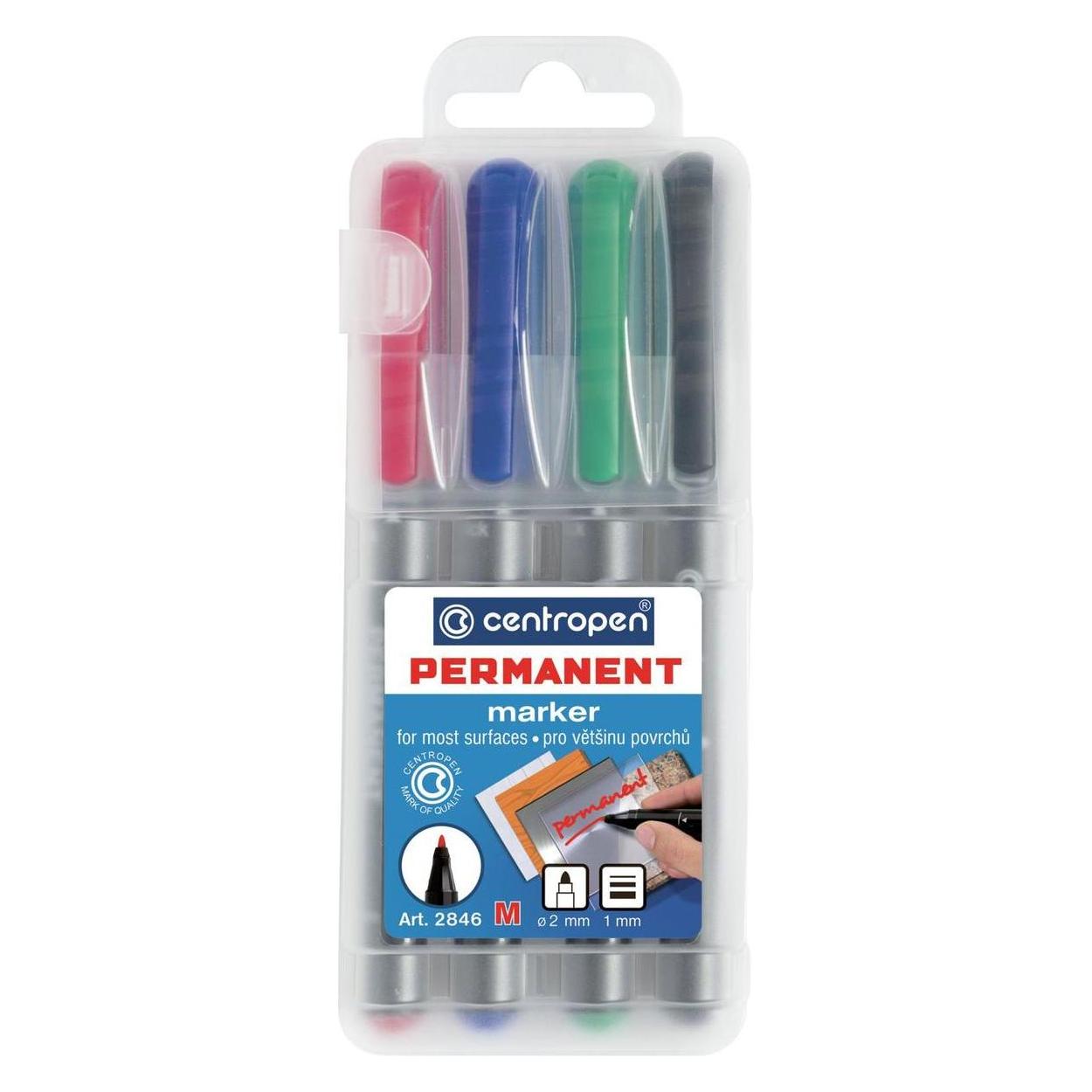 Centropen Popisovač 2846 / 4 ks (4x) (56517461)