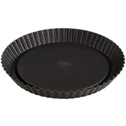 Dr. Oetker Obstkuchenform Tortenboden Backform Tarteform Quicheform 28cm Schwarz