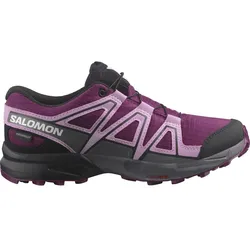 Salomon Kinderlaufschuhe Speedcross CSWP Jr. - violett / 37