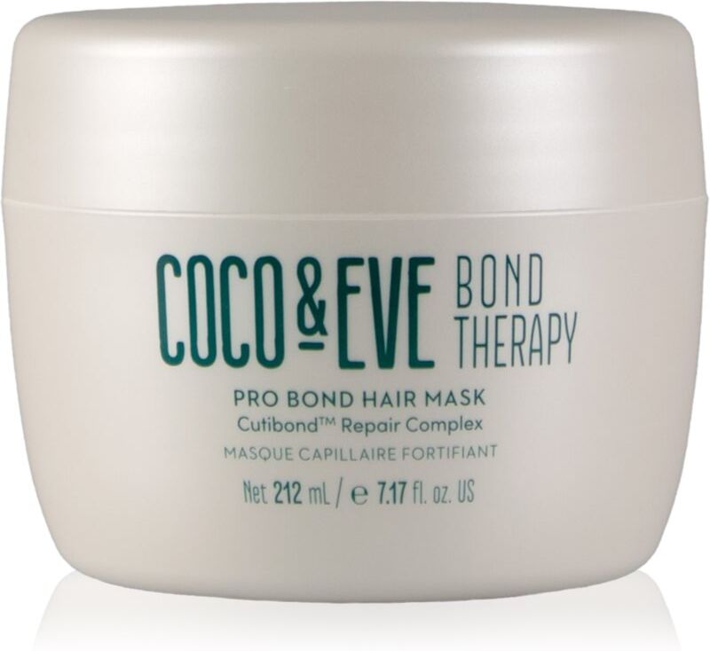 Coco & Eve Bond Therapy Pro Bond Mask masque rénovateur et fortifiant pour cheveux abîmés et traités chimiquement 212 ml