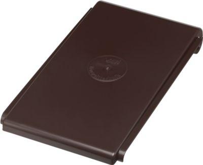 Wertstoff-Sammelsystem 2000, Deckel für 40 Liter, braun
