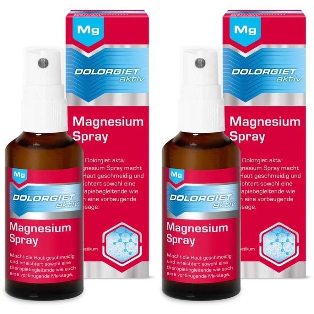 Dolorgiet aktiv Magnesium Spray 2x 2x30 ml