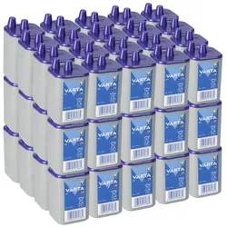 60x Varta 430 4R25X Batterie 6V 7,5Ah – passend für Alarmanlagen, Dauerlicht- & Arbeitsleuchten