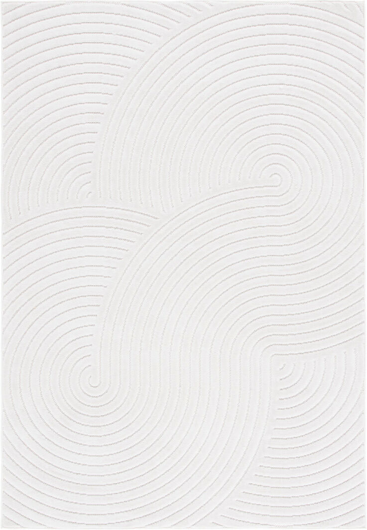 Bloomsbury Market Alis Geometric Area Rug Ivory Rectangle 244 X 305cm