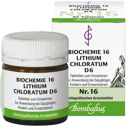 Biochemie 16 Lithium Chloratum D 6 80 ST