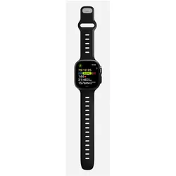 Nomad Tempo Band 49mm Black (22 mm, Reifen, Rubber), Uhrenarmband, Schwarz