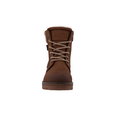 Stiefel TOM TAILOR "Tom Tailor Winter Boots", Damen, Gr. 38, braun (whisky), Polyurethan, unifarben, Schuhe Stiefel