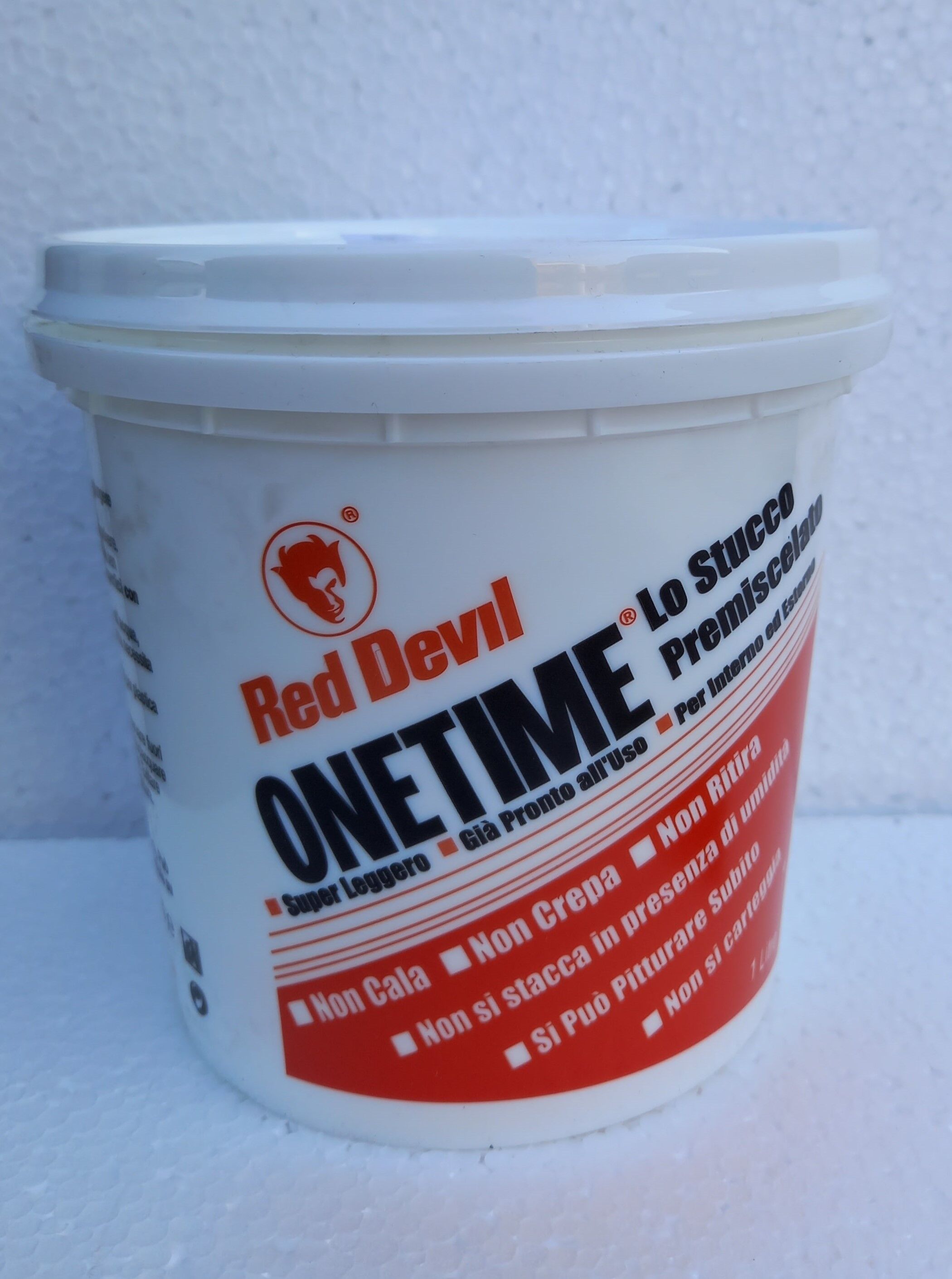 Stucco americano bianco per interni – Red Devil