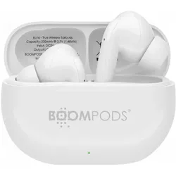 Boompods Bluetooth Earbuds 5.3 immersiver Sound IPX4 (5 h, Kabellos), Kopfhörer, Beige