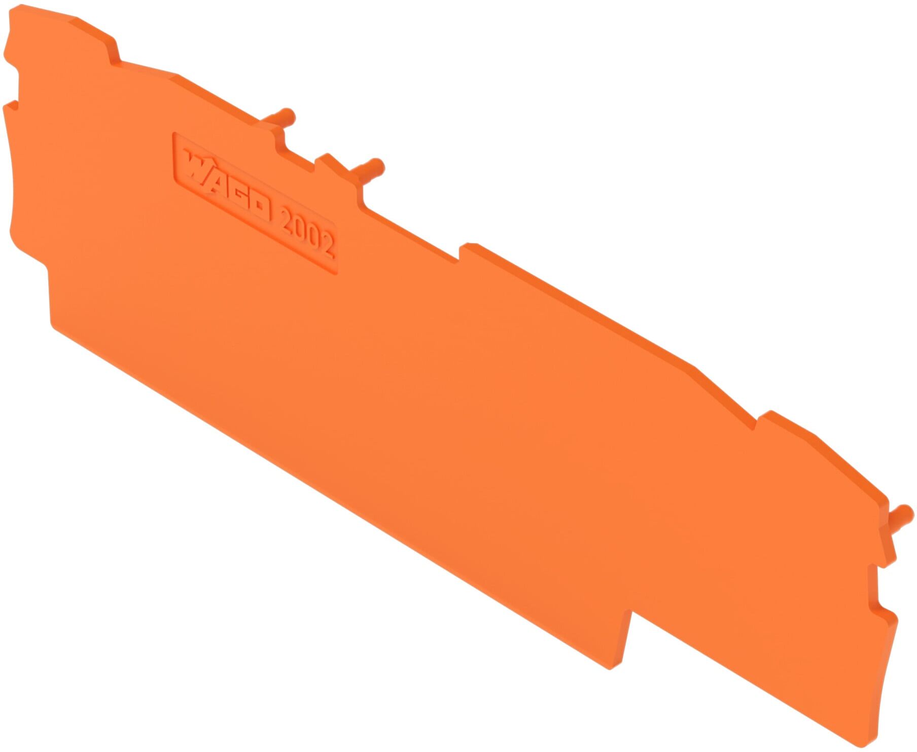 WAGO Abschluss- und Zwischenplatte Top Job S 2002-1892 1mm orange)