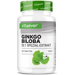 Vit4ever - Ginkgo Biloba - 365 Tabletten