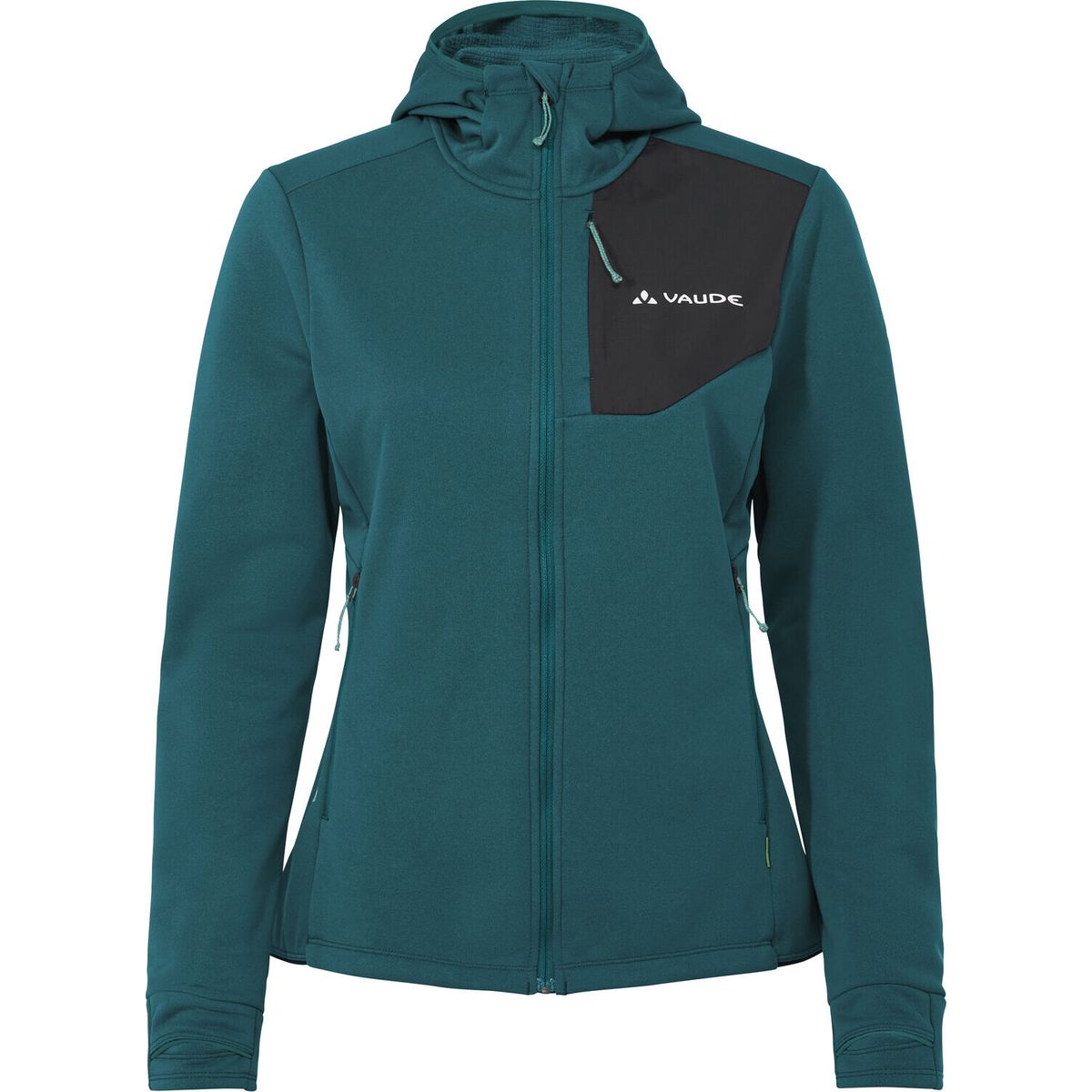VAUDE Women's Monviso Fleece Jacket III dark fjord green (349) 36 480123490360