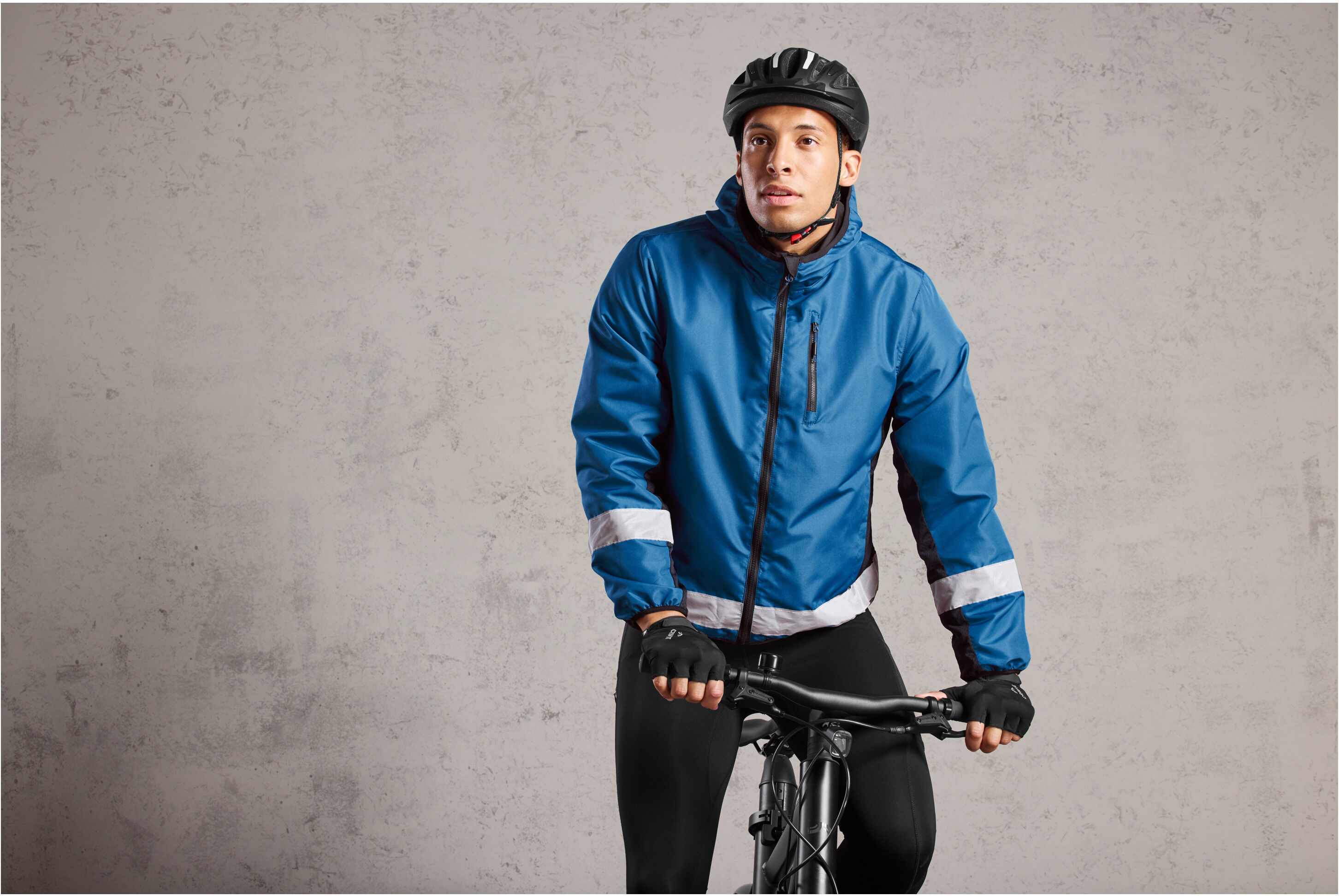 CRIVIT Herren Wendejacke, wasserabweisendes Obermaterial