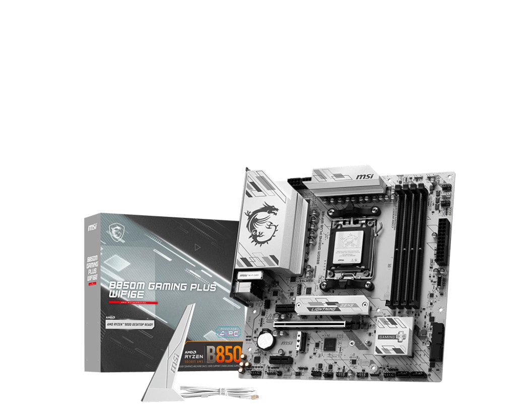MSI B850M GAMING PLUS WIFI6E mATX Mainboard - Sockel AM5