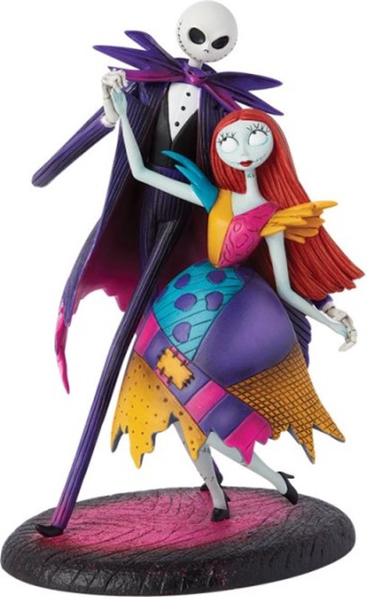 Disney Showcase Collection Jack and Sally Dancing figuur uit The Nightmare Before Christmas
