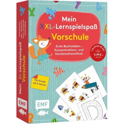 Mein XXL-Lernspielspaß: Vorschule, Set von Sandy Thissen, Edition Michael Fischer / EMF Verlag, 978-3-7459-3629-2