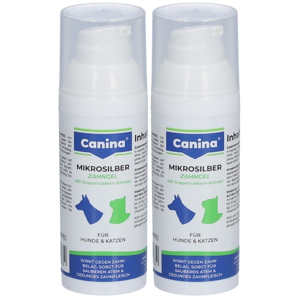 Mikrosilber Zahngel VET x2 2x50 ml Gel