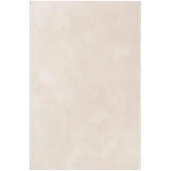 benuta Nest Waschbarer Kurzflor Teppich Nina Cream 200x300 cm - Moderner Kurzflor-Teppich für Wohnzimmer