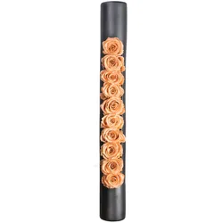 Flowerbox Infinity-Bloom bigTube - anthrazit/rosé - 65x7,5 cm