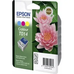 Epson T014 (C13T01440110) Druckerpatrone – tri-color – Originalprodukt