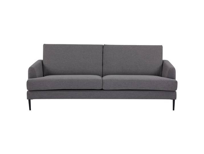 Mid.you 2-Sitzer-Sofa, Grau, Metall, 3-Sitzer, 183x77x87 cm, Wohnzimmer, Sofas & Couches, Sofas, 2-Sitzer Sofas