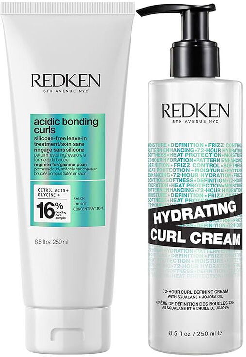 Redken Acidic Bonding Curls Leave-In Treatment 250ml & Hydrating Curl