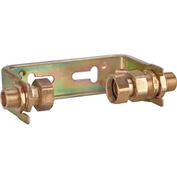 Wasserzähler-Bügel für 110mm Steigrohrzähler, Qn 2,5, 1'' ÜWM, 1'' Rohrseitig