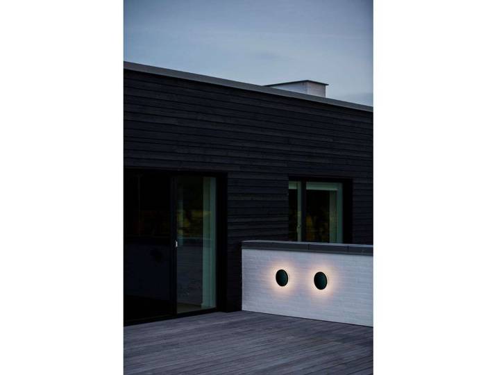 Artego Round LEDApplique Murale LED Black - Nordlux - Aluminium