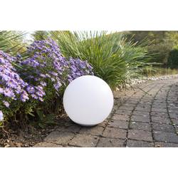 Heitronic 37234 Globo Solar-Dekoleuchte Solarkugel LED LED fest eingebaut 0.4 W Weiß