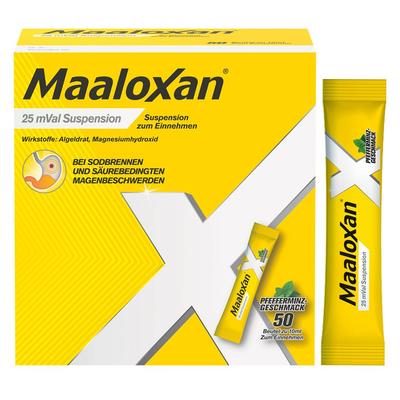Maaloxan 25 mVal Suspension 50x10 ml