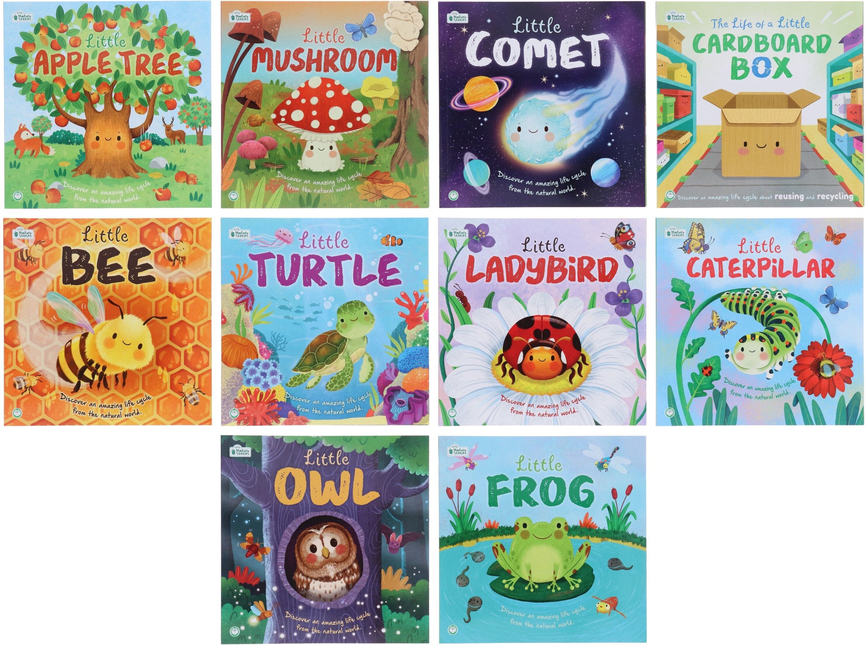 Little Nature Stories 10 Picture Book Collection Set - Ages 0-5 - Paperback Autumn Publishing