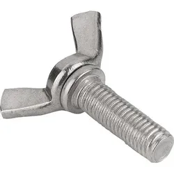 FLÜGELSCHRAUBE M12X60, FORM:AMERIKANISCH, STAHL 4.6 GALVANISCH VERZINKT