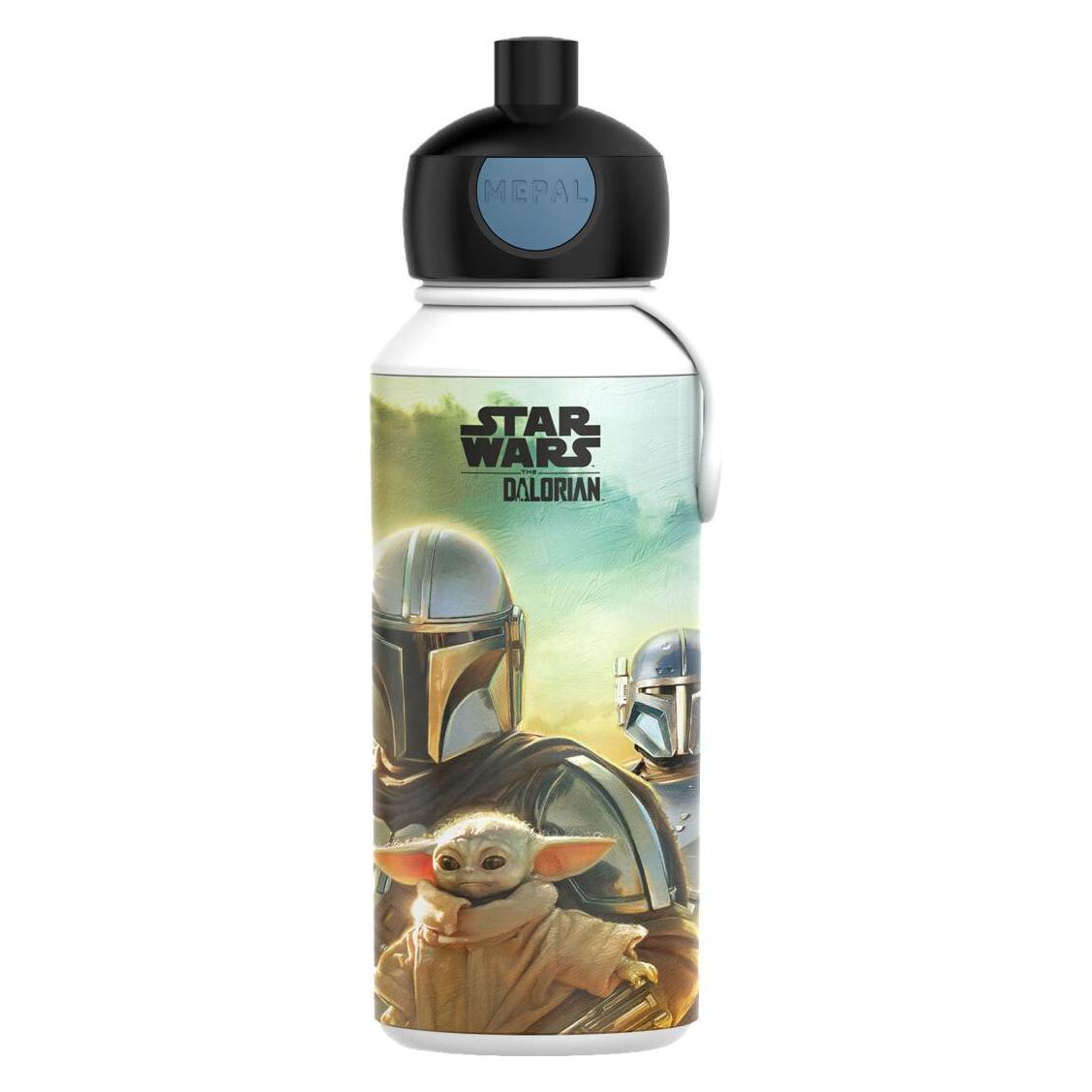 Mepal - Trinkflasche Pop-up Campus - Wasserflasche - Auslaufsichere Flasche für die Schule - Wiederv (0.40 l) (107410065404)