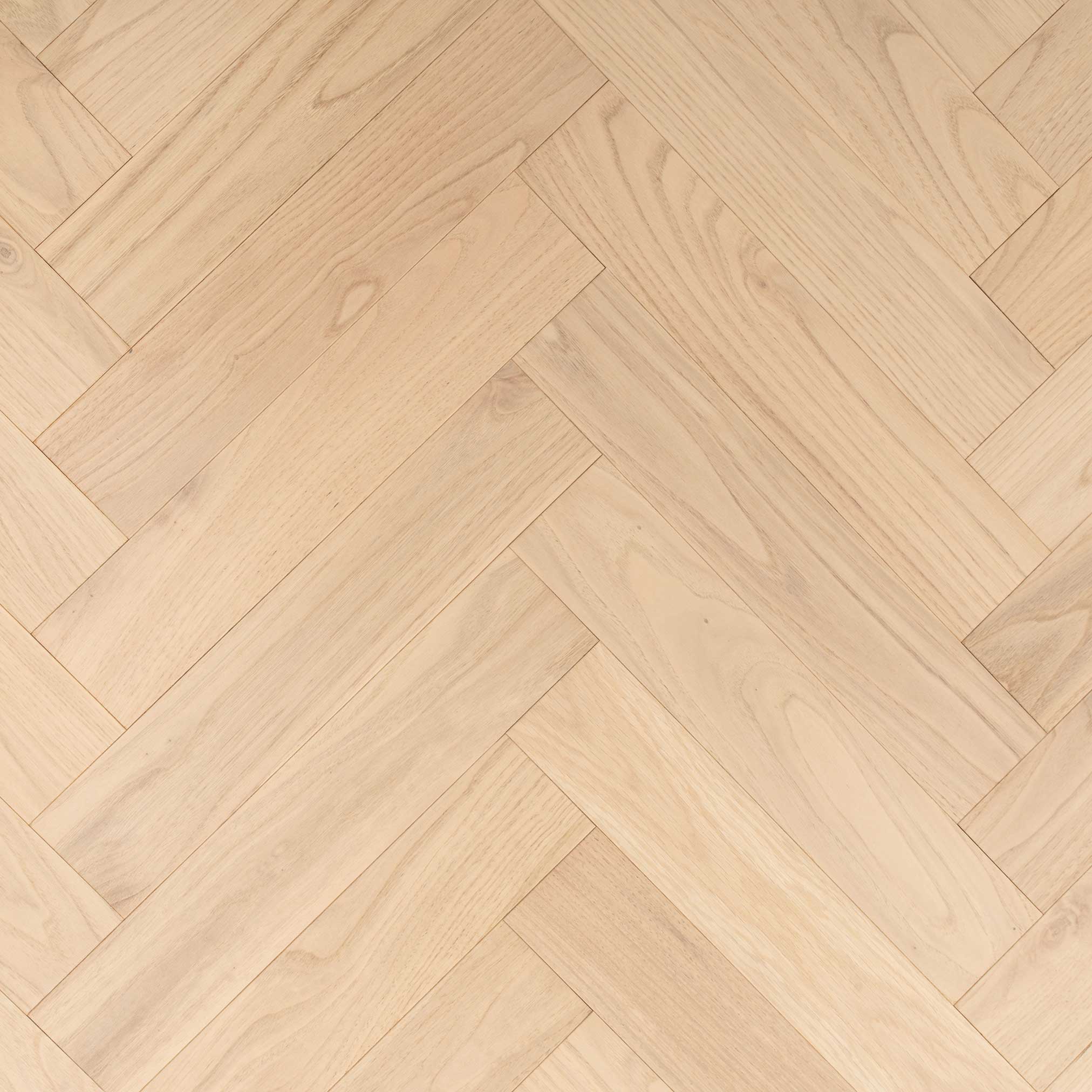 Luxury Flooring Herringbone Grey Engineered Oak Brushed & Lacquered Flooring - 10mm x 350mm x 70mm