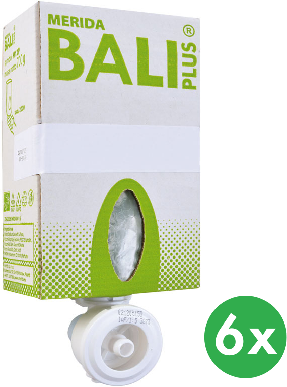 Merida Pěnové mýdlo BALI PLUS, balení 6x 700 ml